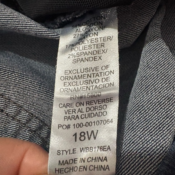 Democracy Deep Indigo Skinny Jeans - Picture 6 of 6